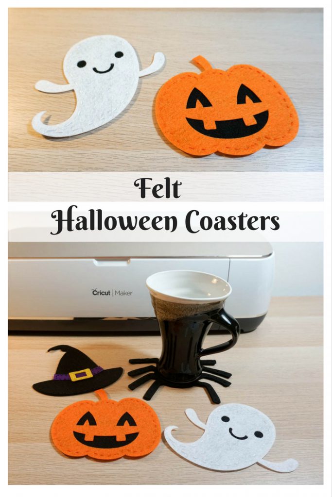 Felt Halloween Coasters