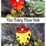 Fire Fairy Floss Doll