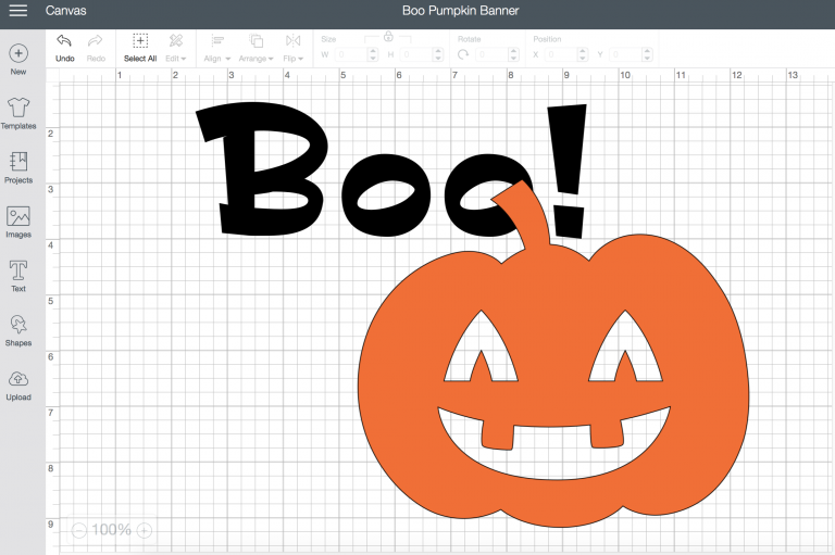 Pumpkin Boo Banner
