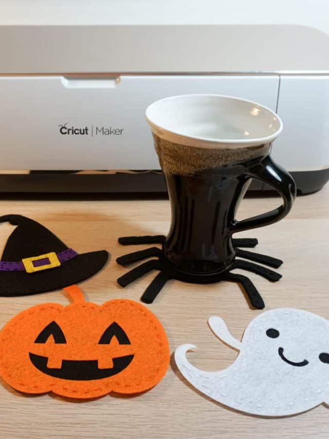 Felt Halloween Coasters