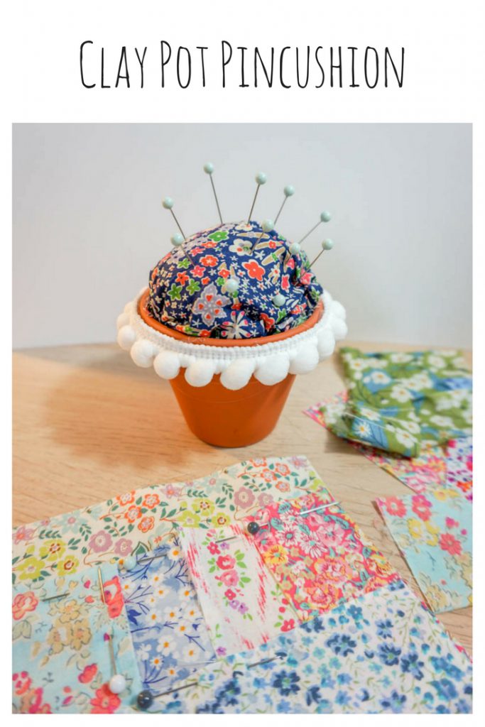 Clay Pot Pincushion