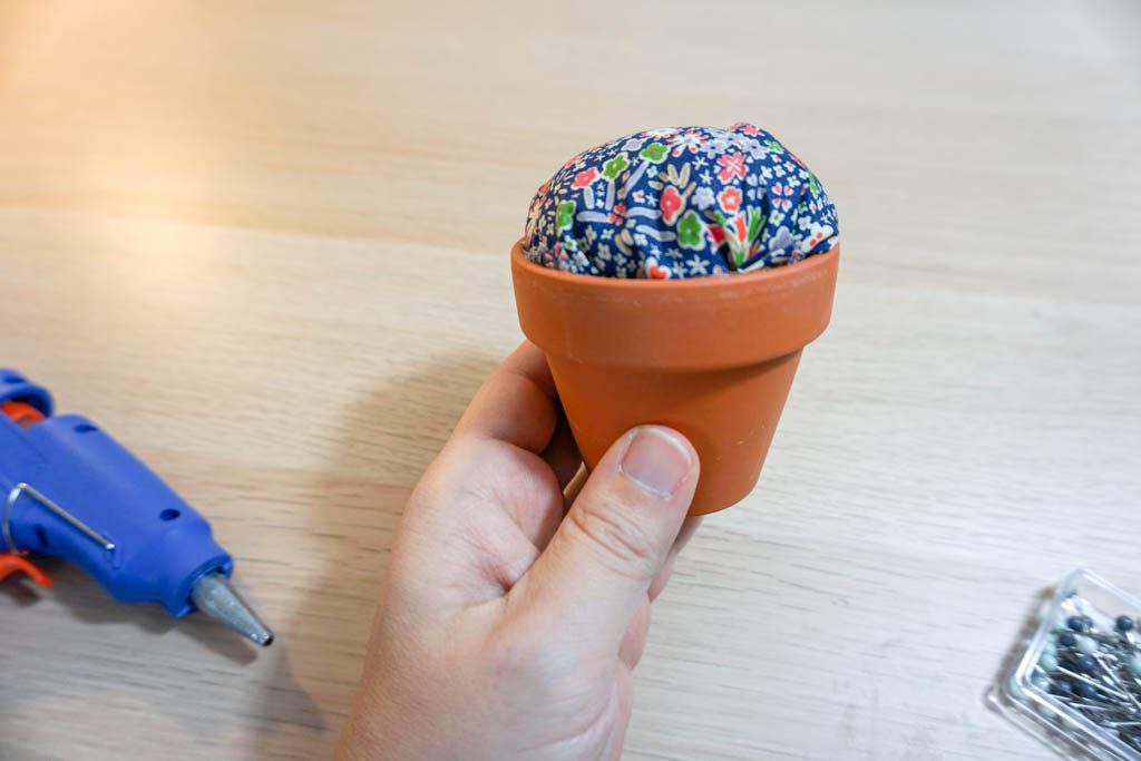 Clay Pot Pincushion