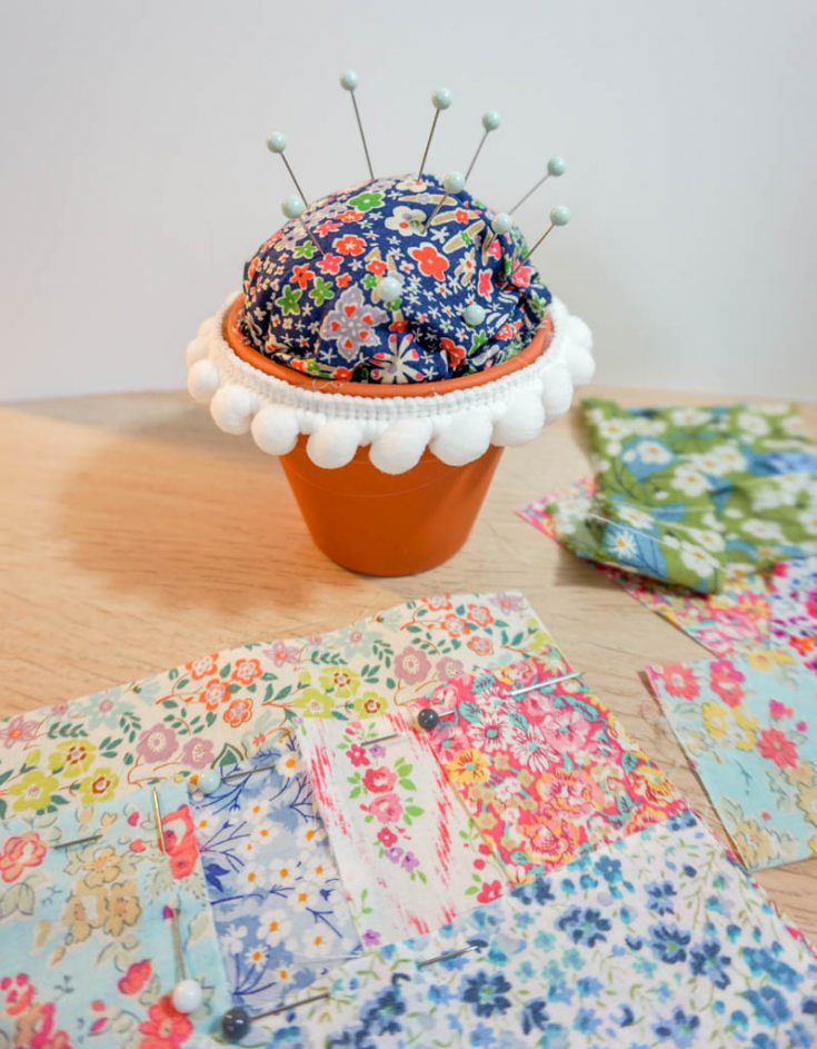 Clay Pot Pincushion