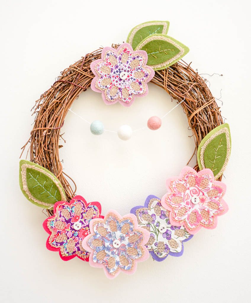 Spring Flower Wreath