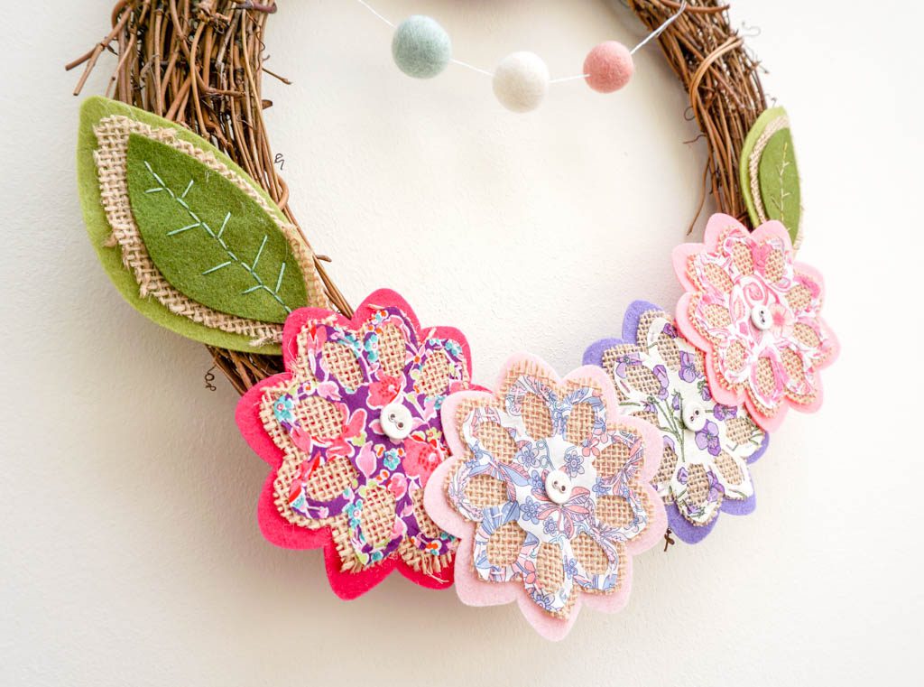 Spring Flower Wreath