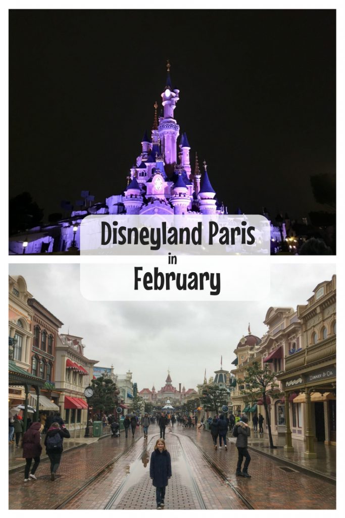 Disneyland Paris in February