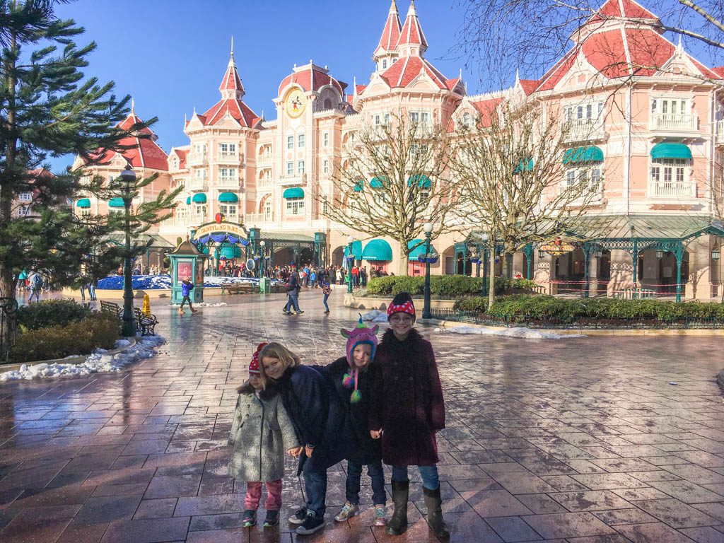 Disneyland Paris in February