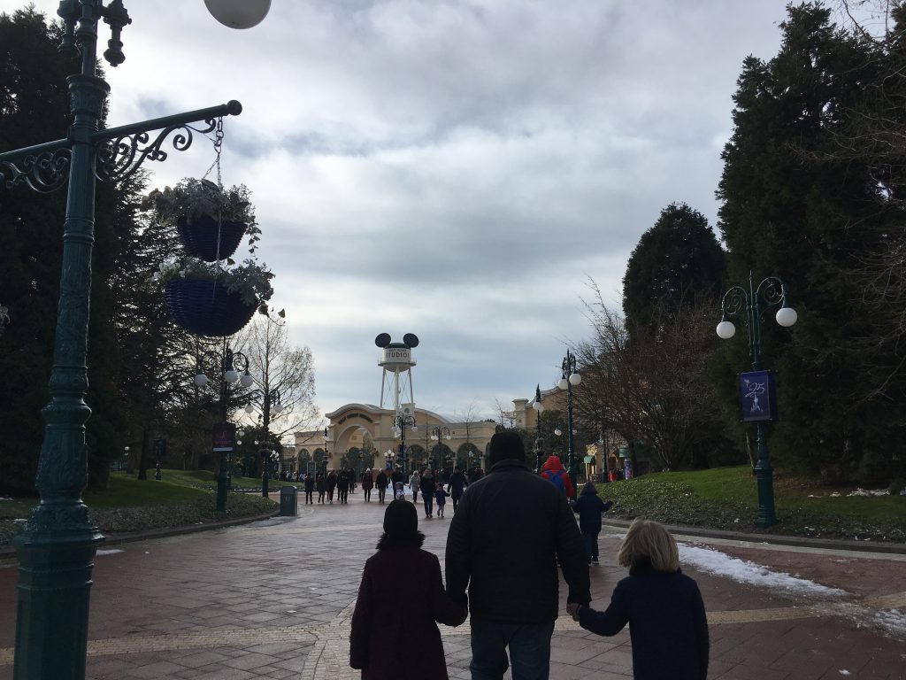 Disneyland Paris in February