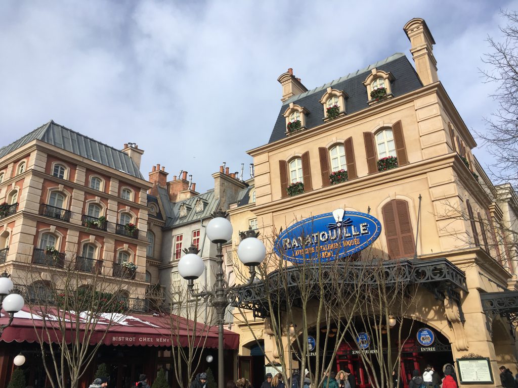 Disneyland Paris in February