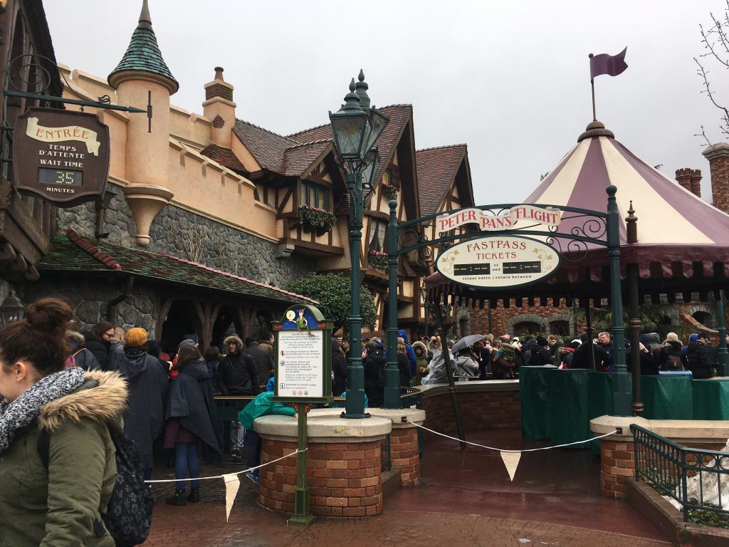 Disneyland Paris in February