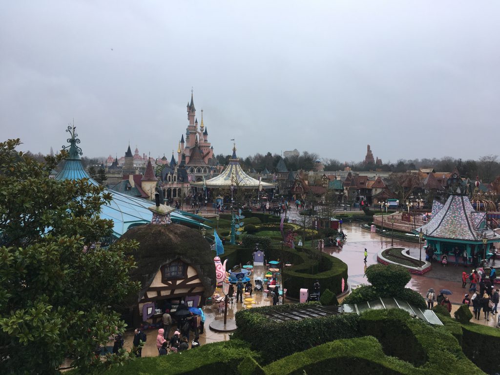 Disneyland Paris in February