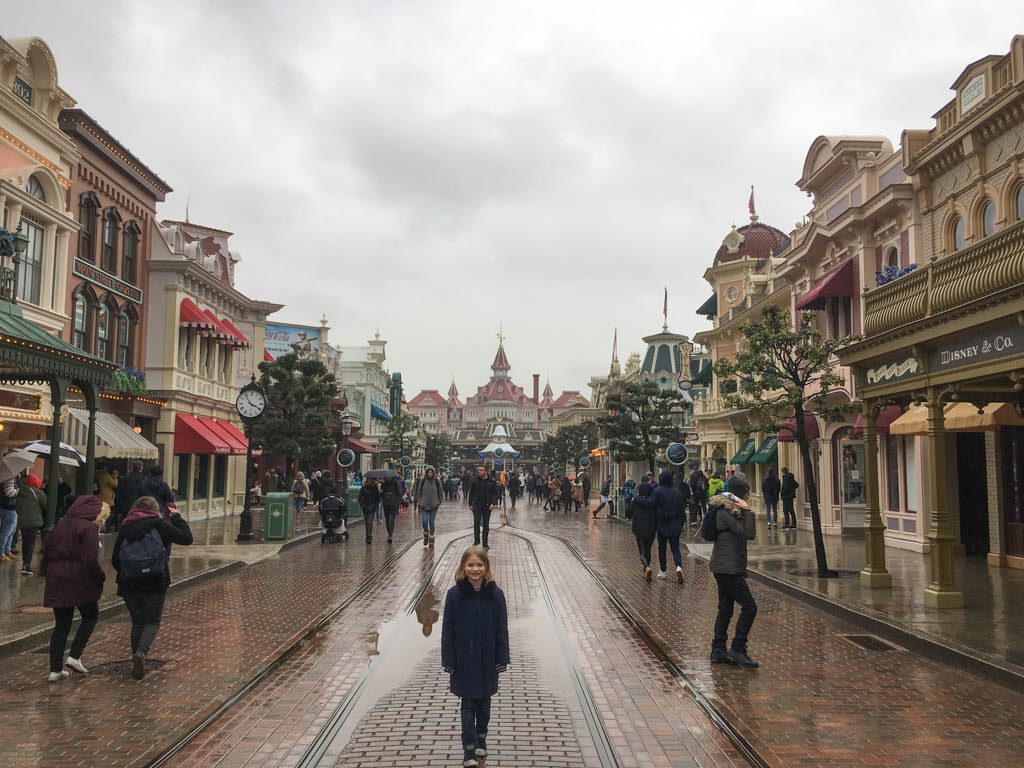 Disneyland Paris in February