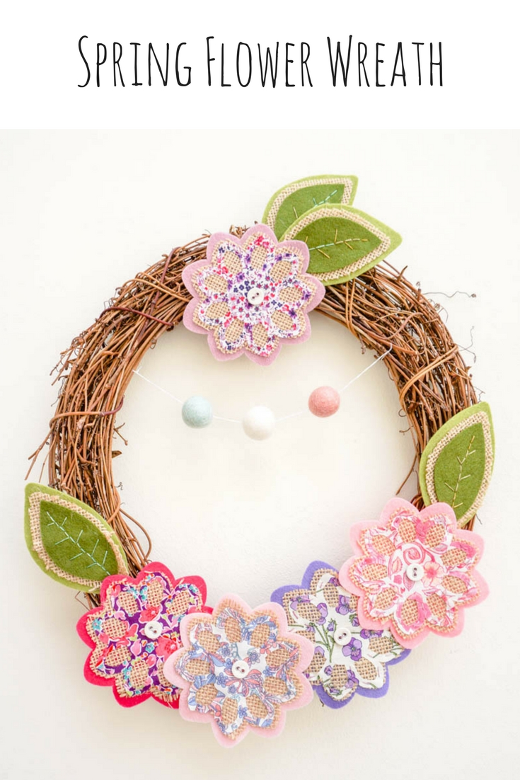 Spring Flower Wreath