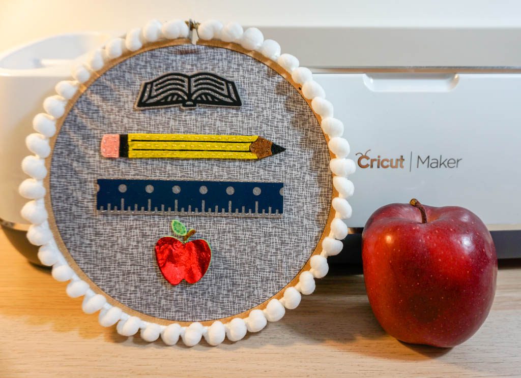 Teacher Gift Hoop Art