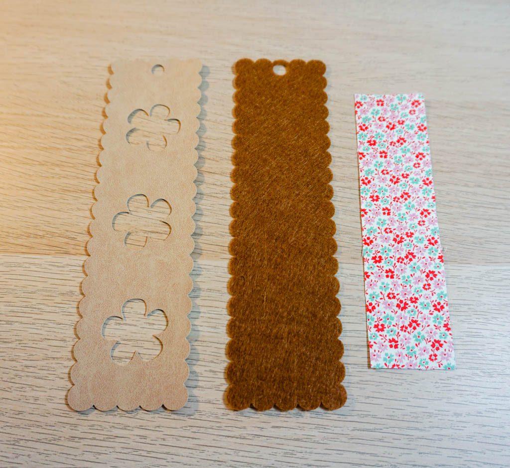 Peekaboo Flower Bookmark