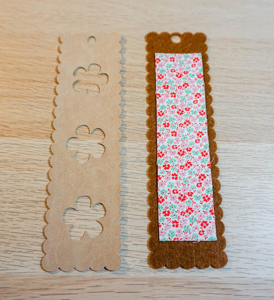 Peekaboo Flower Bookmark