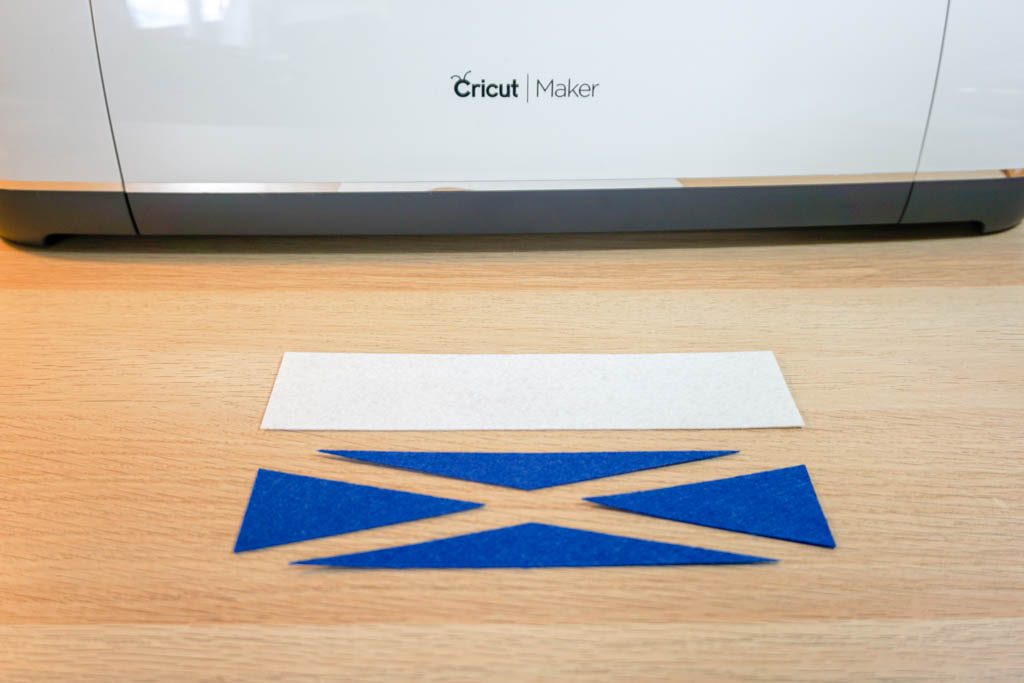 Felt Scotland Flag Bookmark