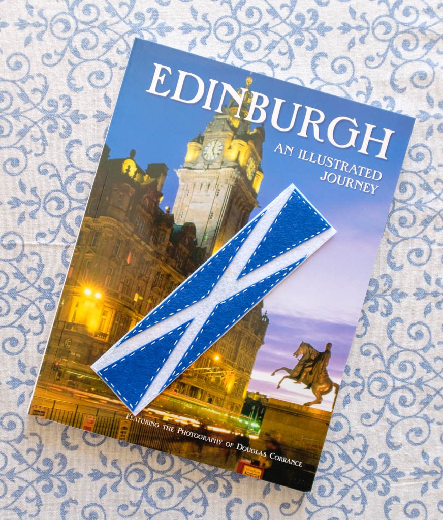 Felt Scotland Flag Bookmark