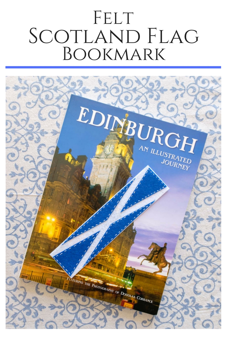 Felt Scotland Flag Bookmark