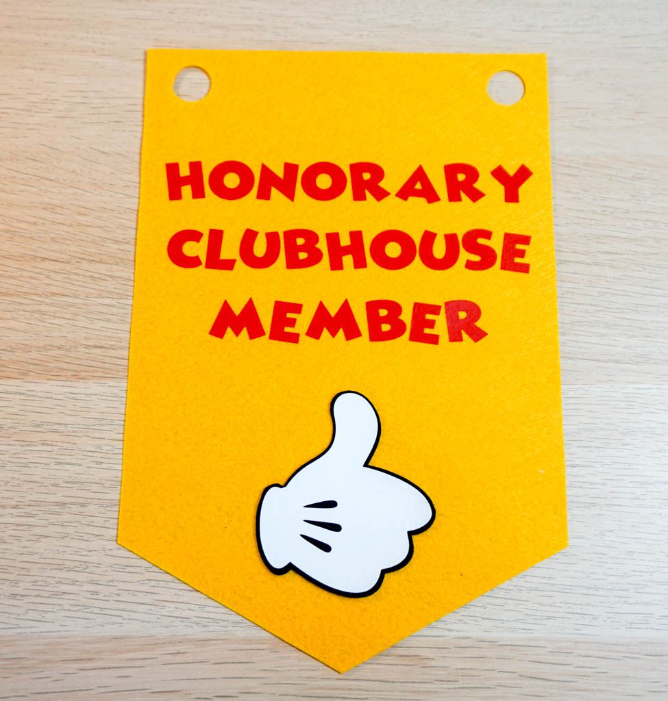 Honorary Clubhouse Member Banner