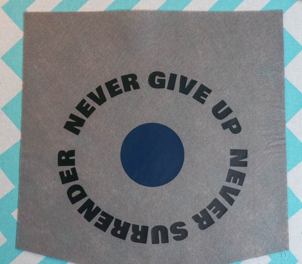 Never Give Up Never Surrender Galaxy Quest Banner