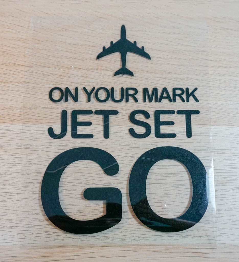 On Your Mark Jet Set Go Shirt