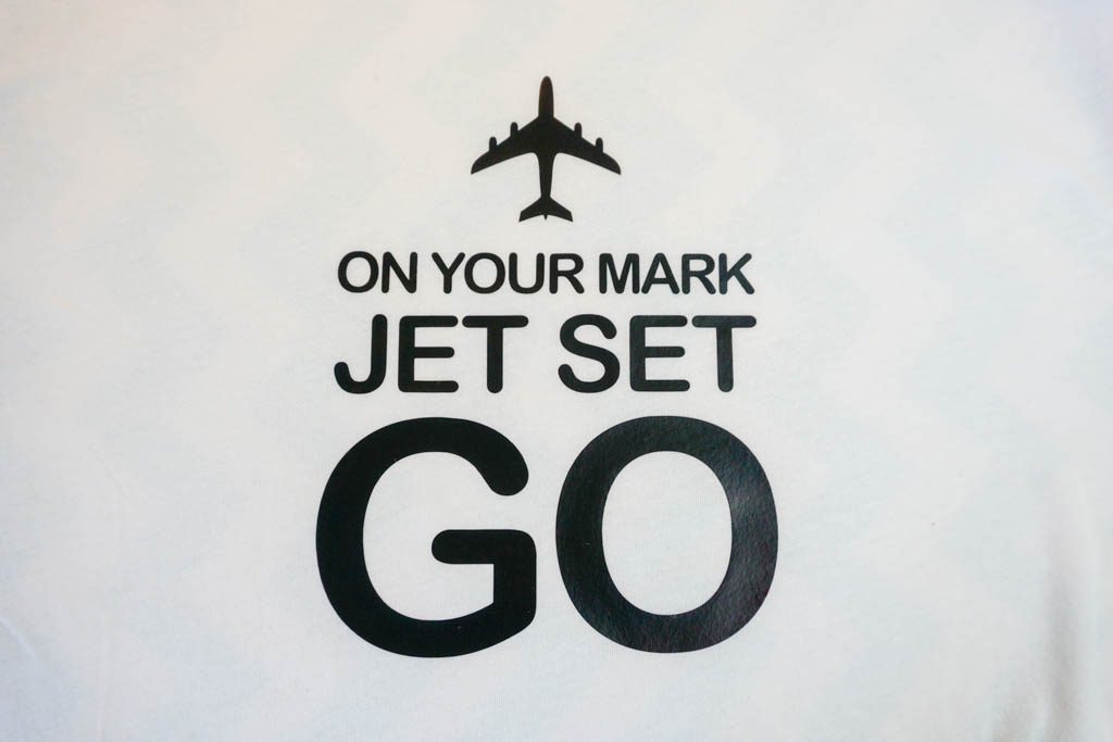 On Your Mark Jet Set Go Shirt