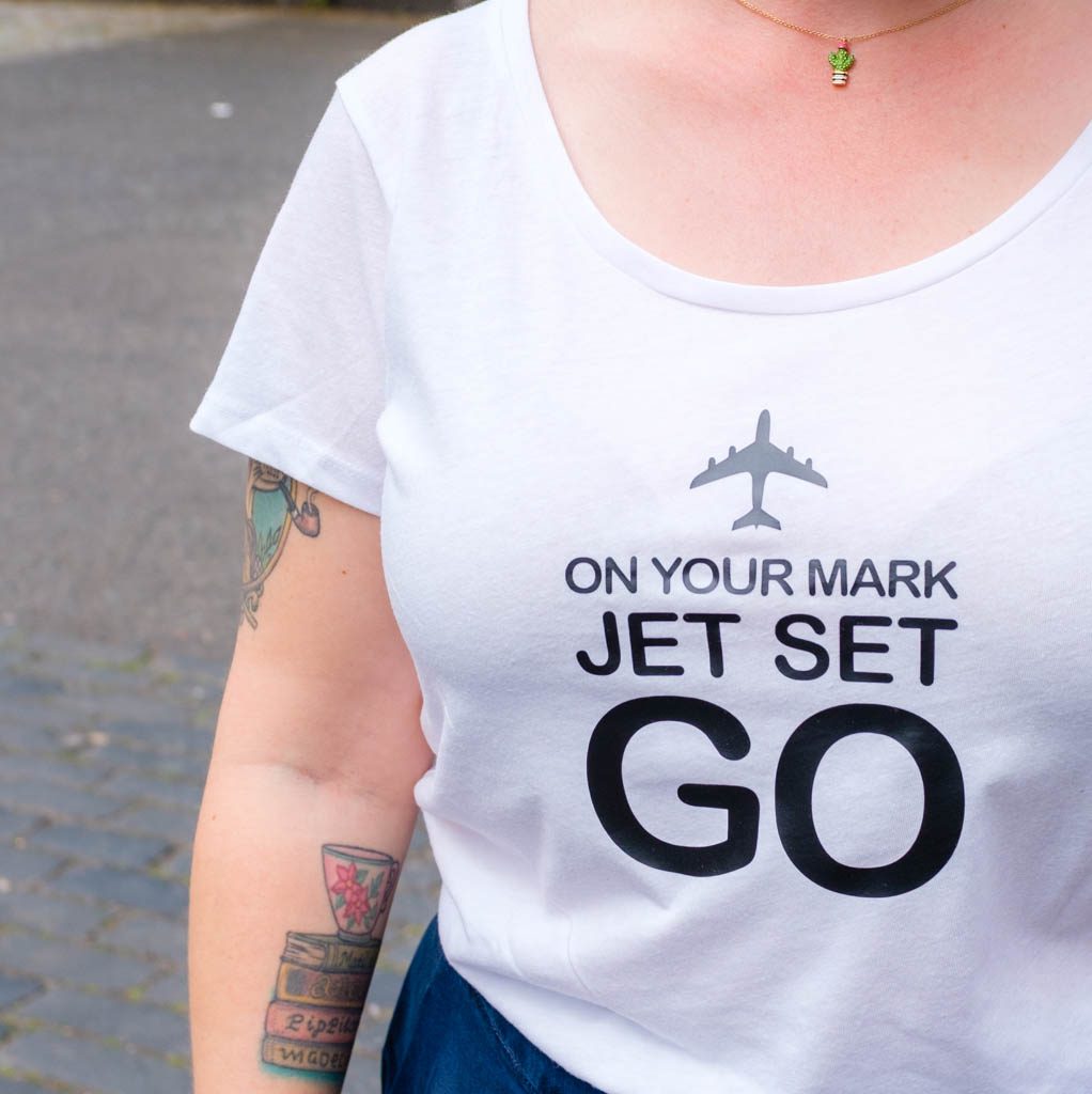 On Your Mark Jet Set Go Shirt