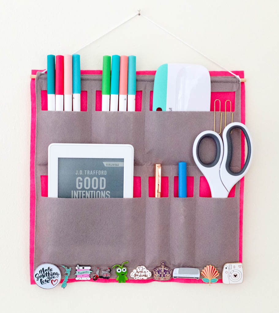 Felt Pocket Wall Organizer