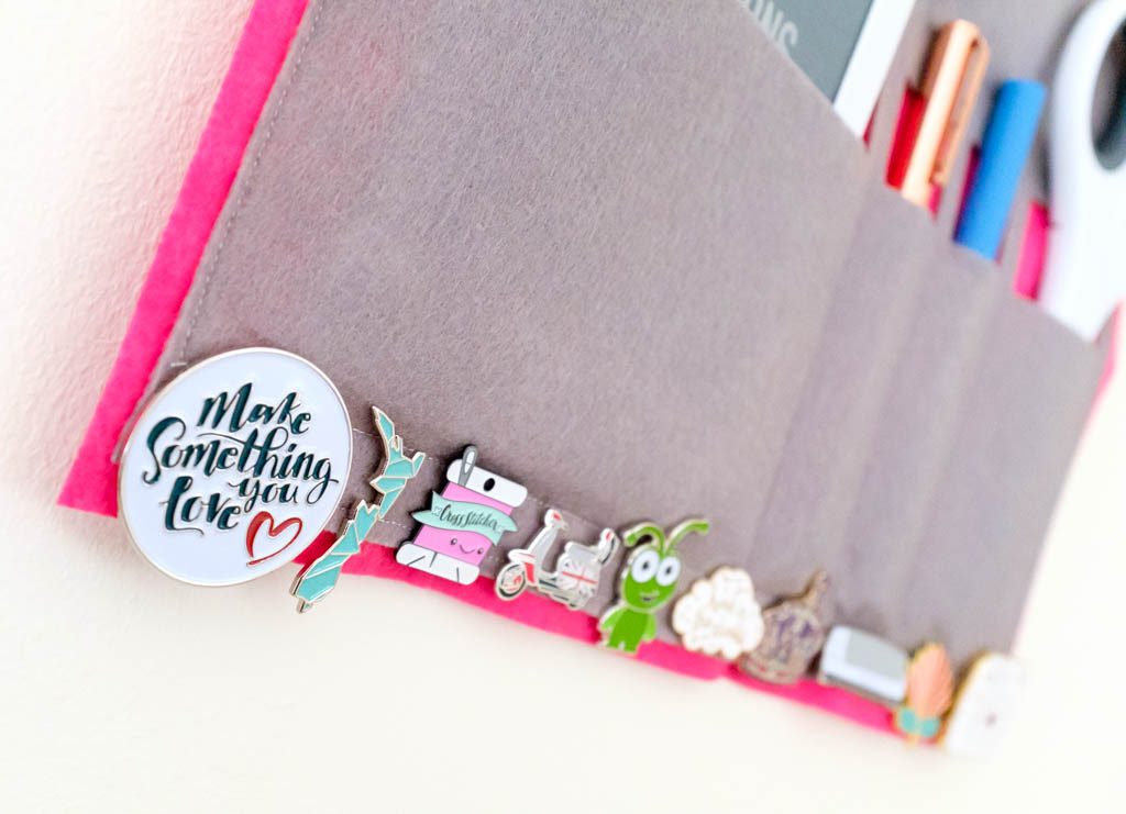 Felt Pocket Wall Organizer