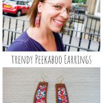 Trendy Peekaboo Earrings