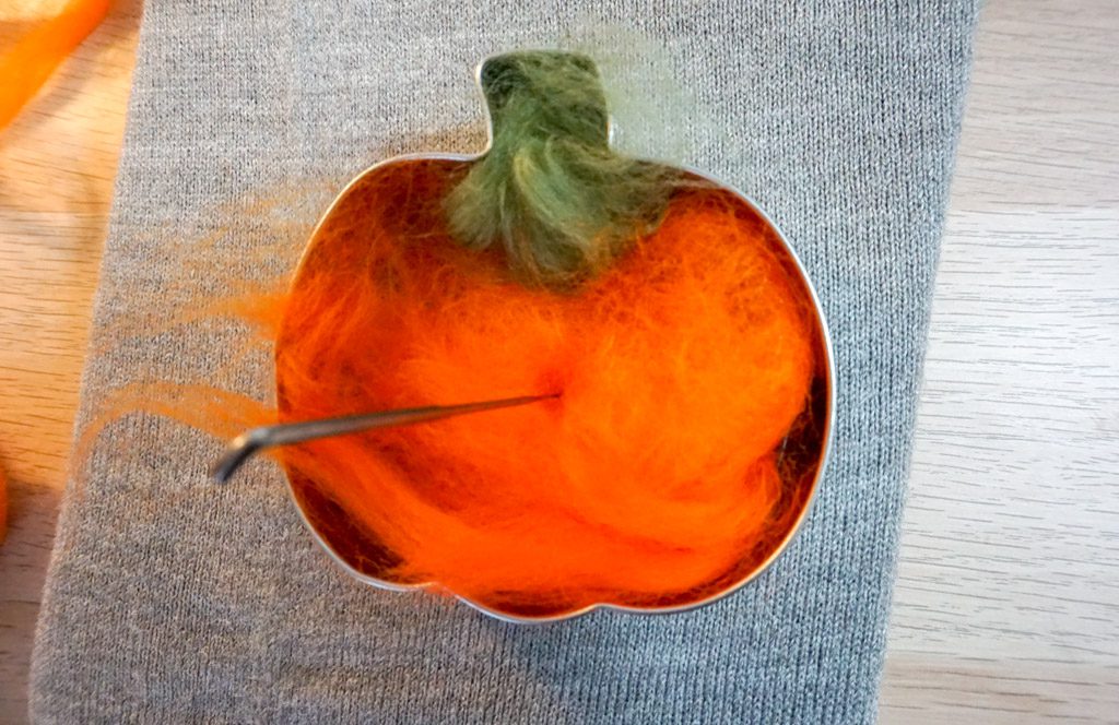 Felt Pumpkin Elbow Patch