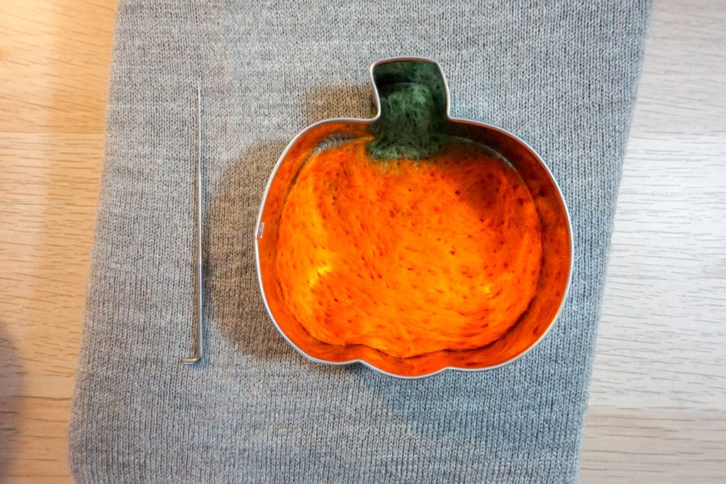 Felt Pumpkin Elbow Patch