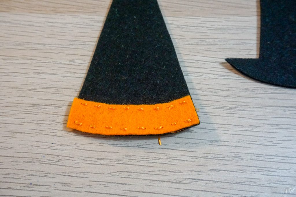 Felt Witch's Hat Scissors Pouch