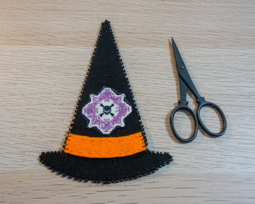 Felt Witch's Hat Scissors Pouch