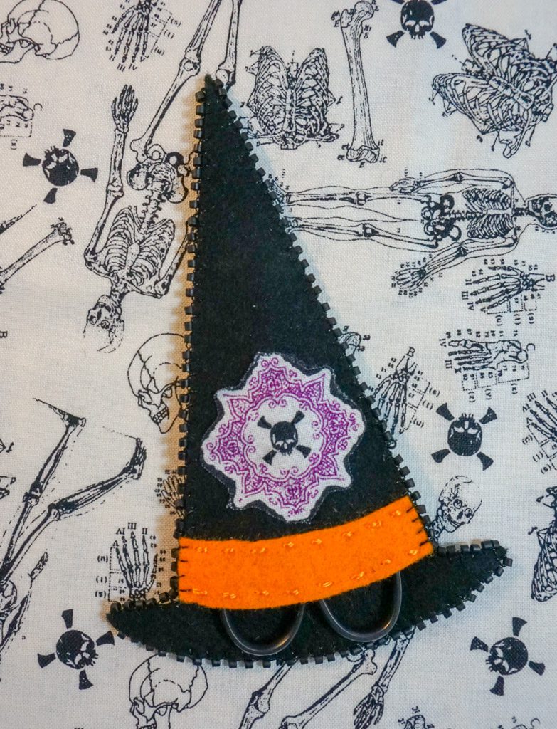 Felt Witch's Hat Scissors Pouch