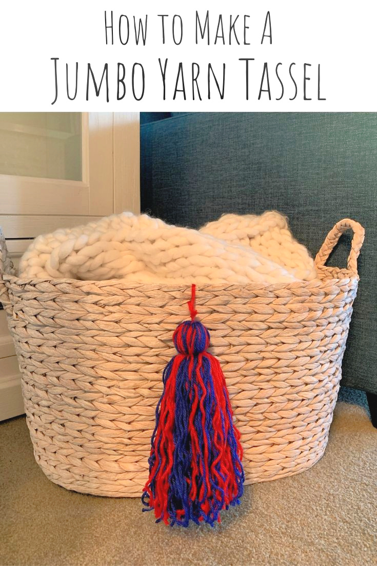 How to Make a Jumbo Yarn Tassel