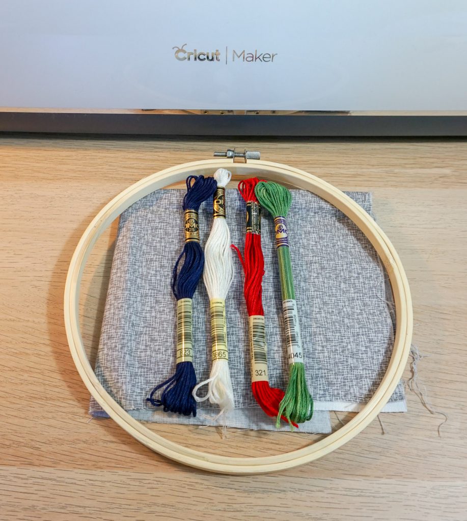 Statue of Liberty Embroidery Hoop