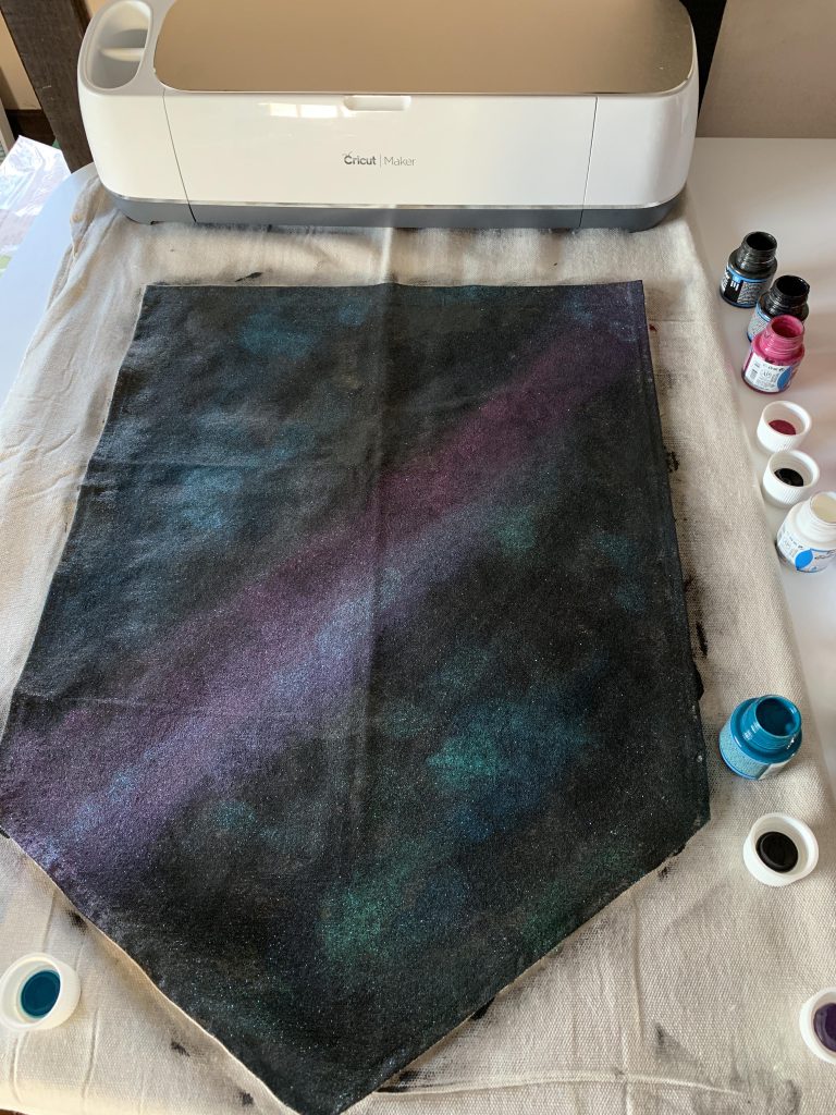 Starry Starry Night Painted Galaxy Banner