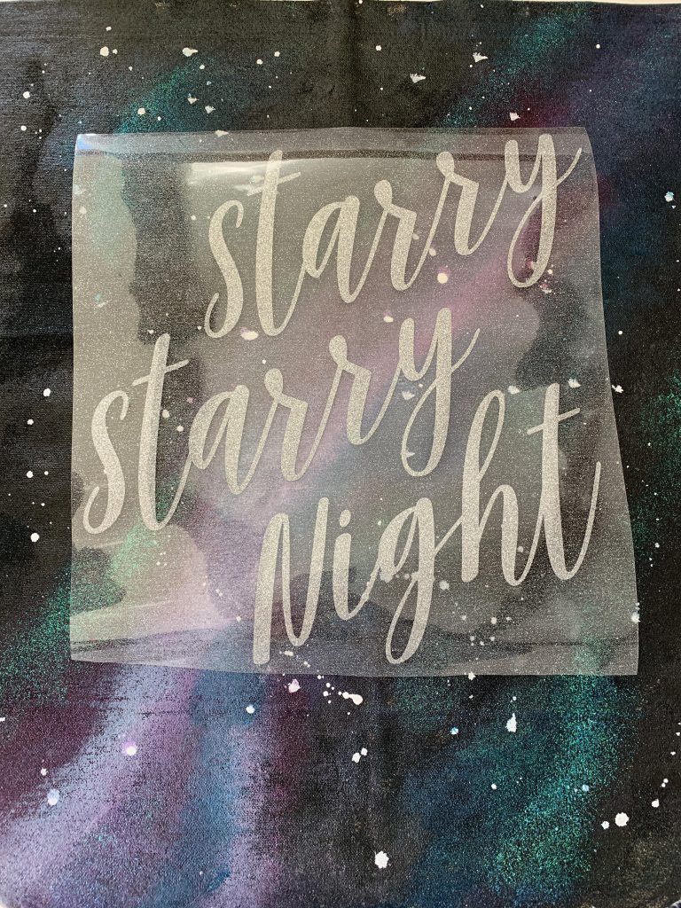 Starry Starry Night Painted Galaxy Banner