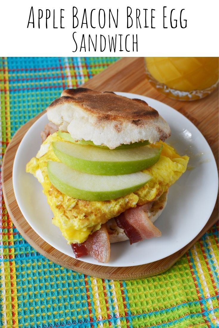 Apple Bacon Brie Egg Sandwich