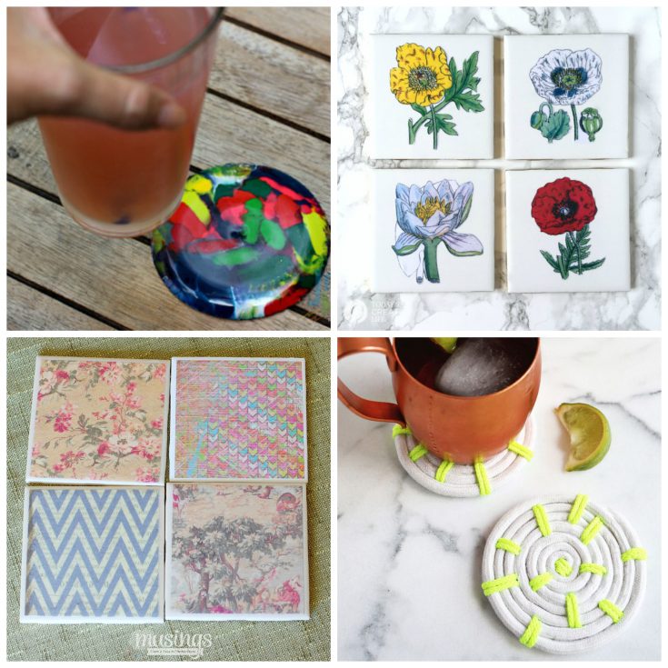 Clever and Useful DIY Coasters