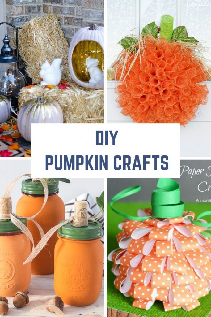 Deco Mesh Pumpkin Wreath - Crafts by Amanda