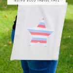 Easy Striped Star Tote Bag with Nuno Deco Fabric Tape