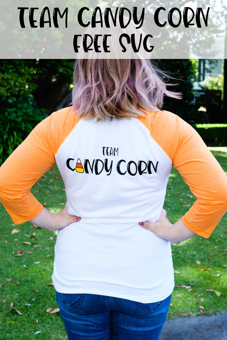Team Candy Corn Free SVG