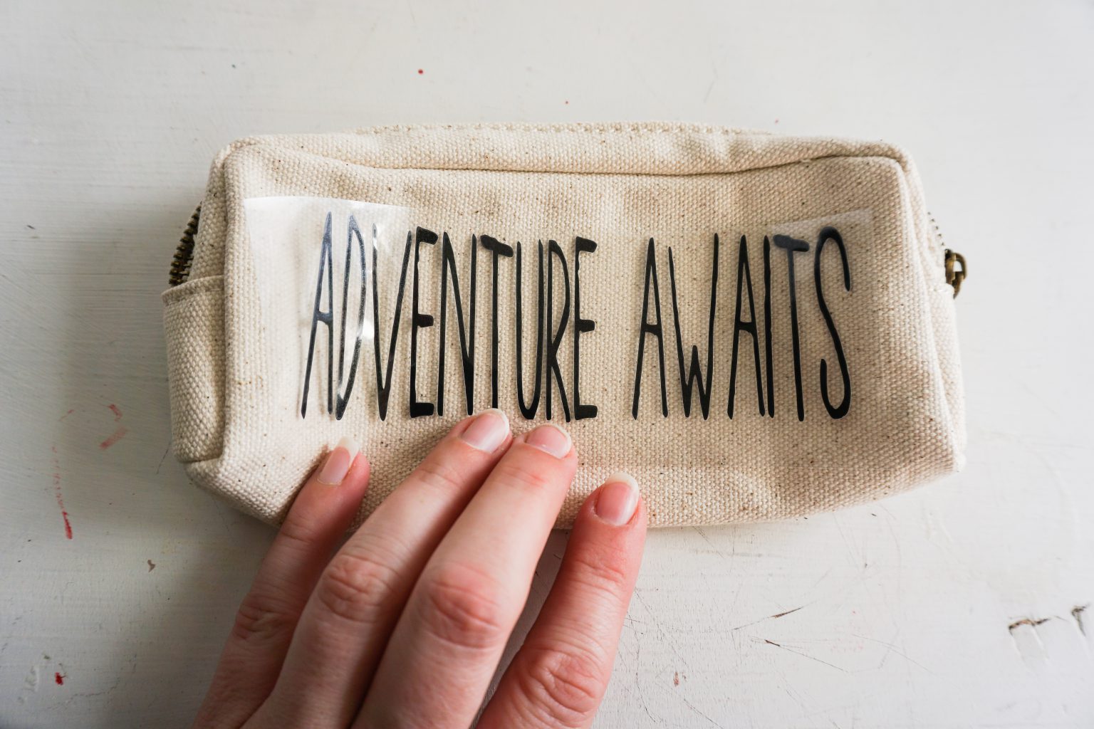 Adventure Awaits Pouch and Free SVG