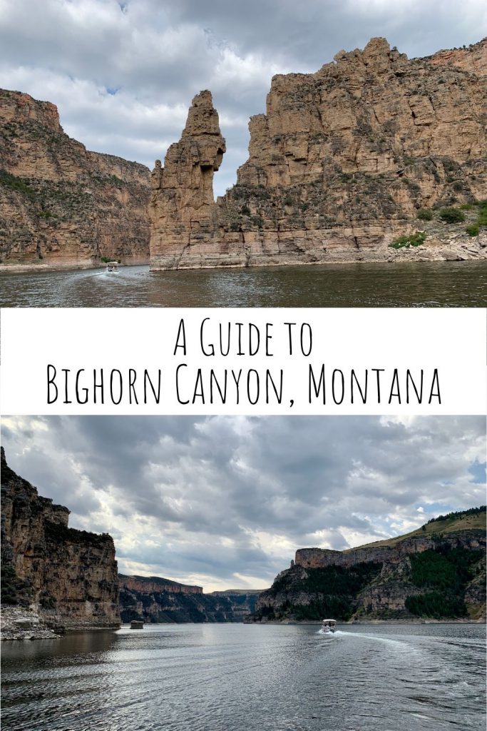 Bighorn River in Montana - Bighorn Canyon National Recreation Area