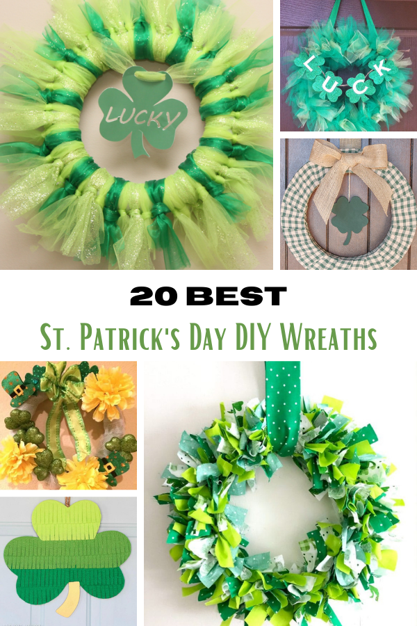 Twenty St. Patrick's Day DIY Wreaths
