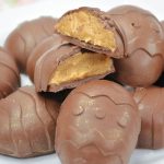 Homemade Chocolate Peanut Butter Easter Eggs