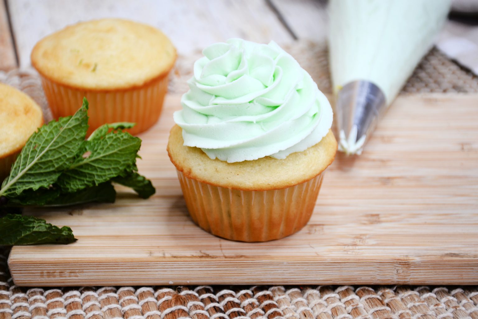 Mint Julep Cupcakes